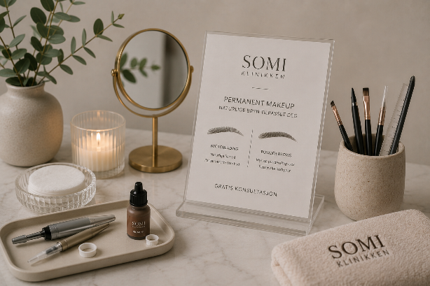 Permanent makeup hos SOMI Klinikken