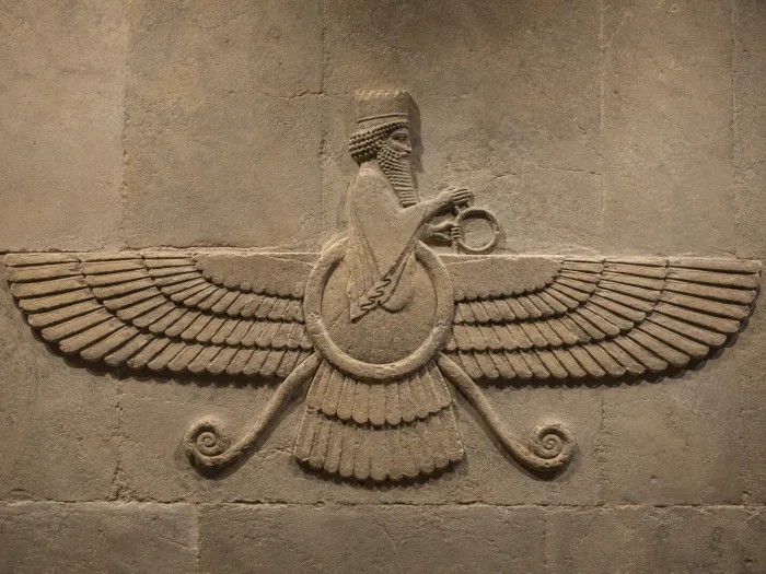 Faravahar relief