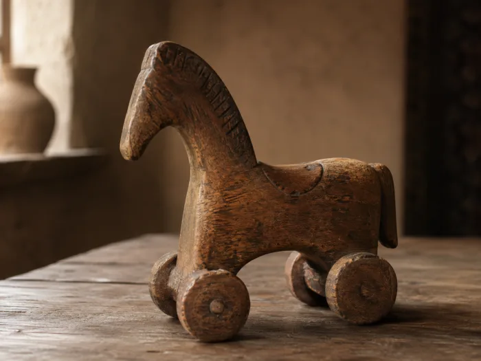 Mehrak's wooden horse