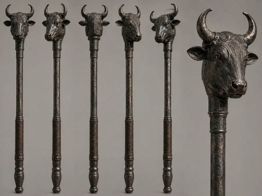 Gorz-e gav-sar, Rostam's mace